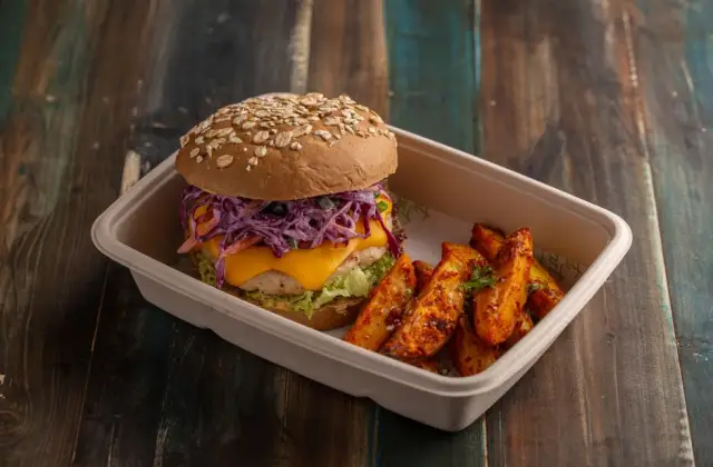 Rainbow Slaw with Chicken &ndash; lunch on the 7-Day Anti-Inflammatory Meal Plan