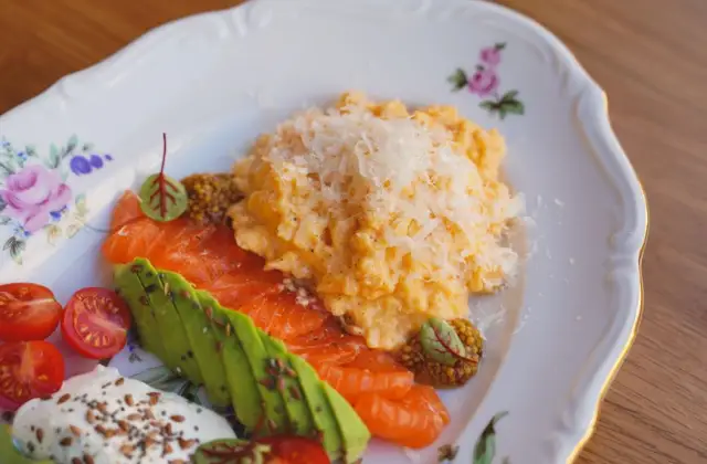 Smoked Salmon & Eggs &ndash; breakfast on the 7-Day PCOS Meal Plan
