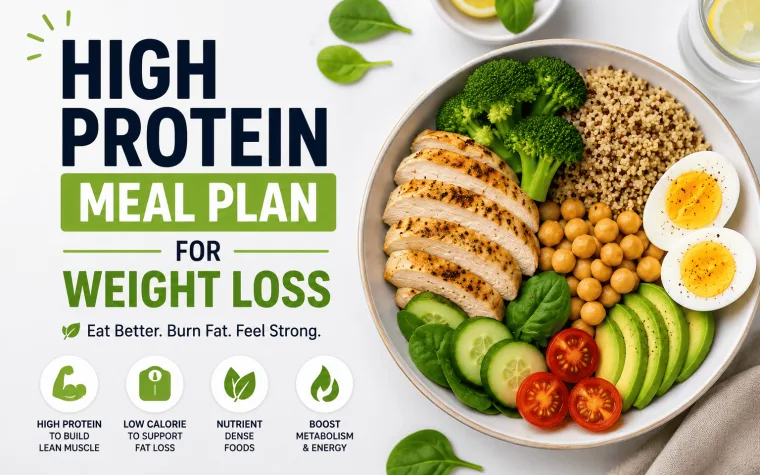 High Protein Meal Plan for Weight Loss